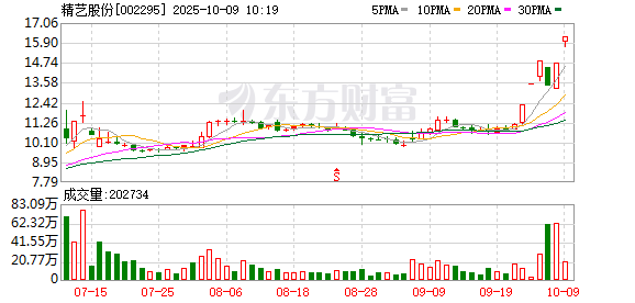 顺阳网 精艺股份录得6天5板
